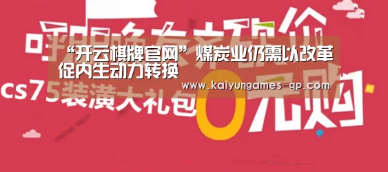 “开云棋牌官网”煤炭业仍需以改革促内生动力转换(图1) 开云棋牌下载
